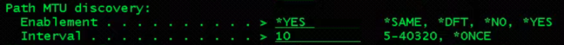 Configure PMTUD in IBM i – Skytap Support